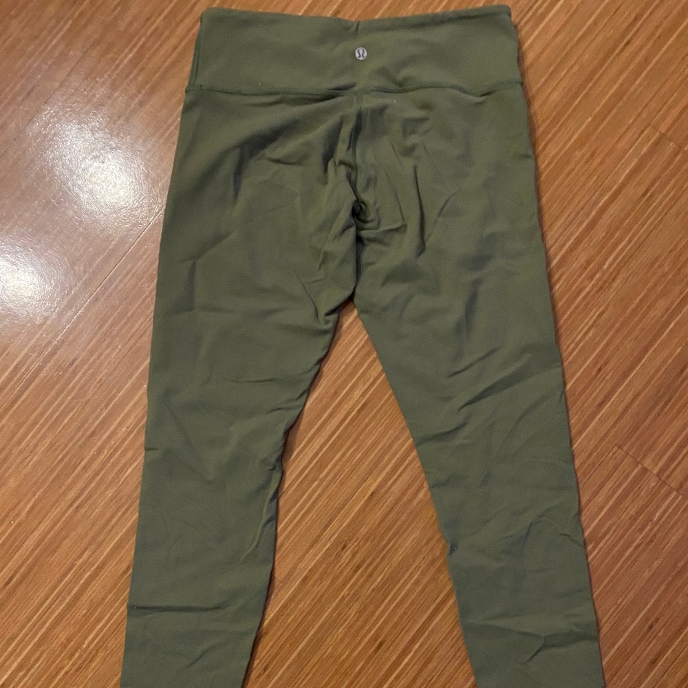 Lululemon Leggings - Green women's size 6